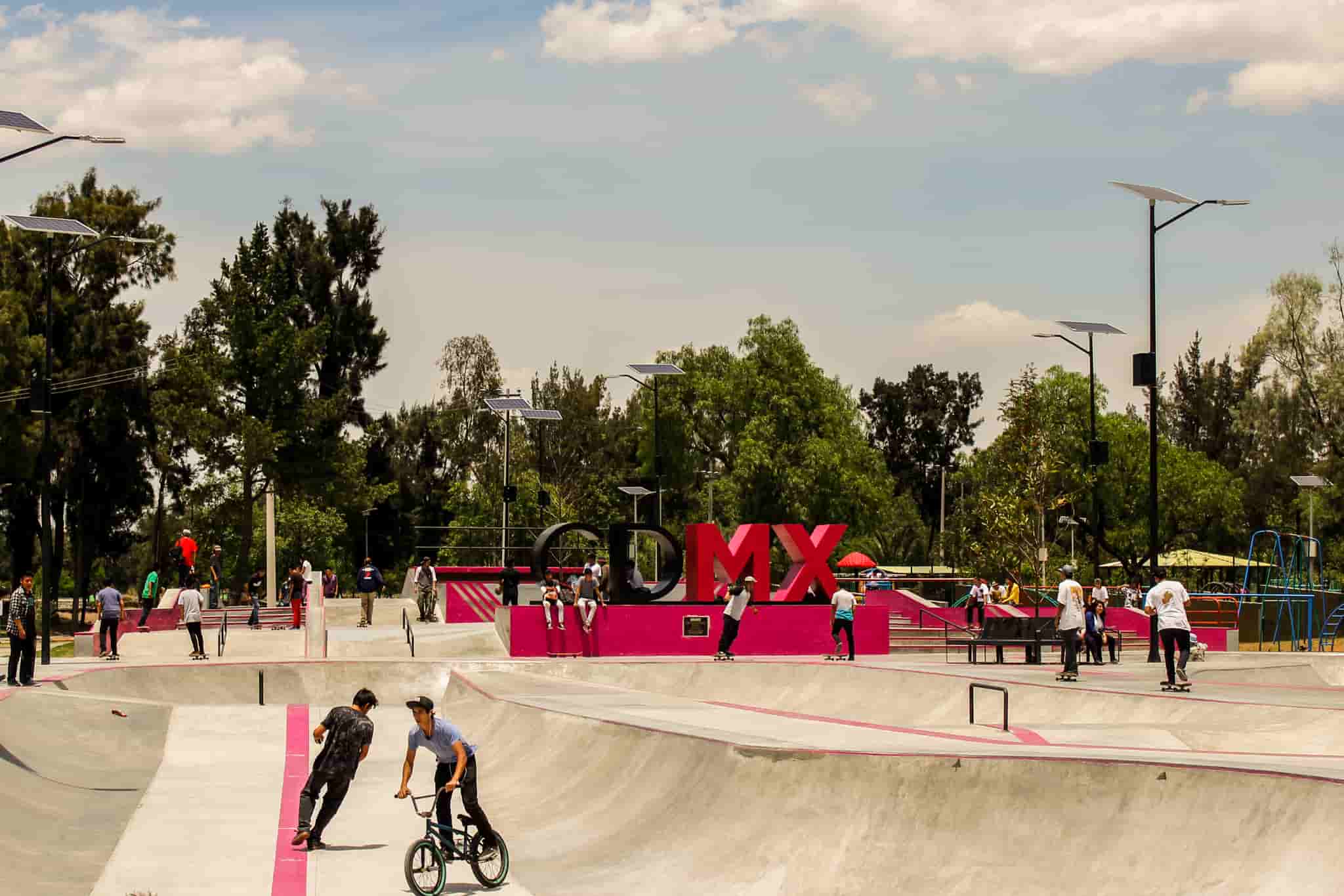 skatepark bosque de san juan de aragón