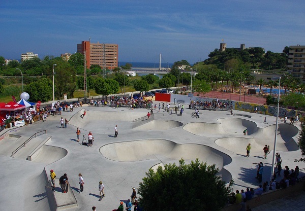 skateparks en Málaga