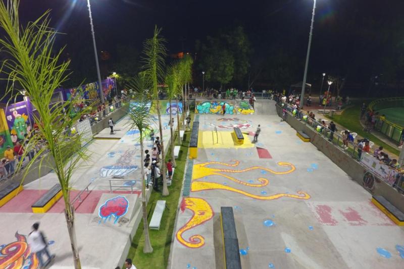 skate park de El Espinal